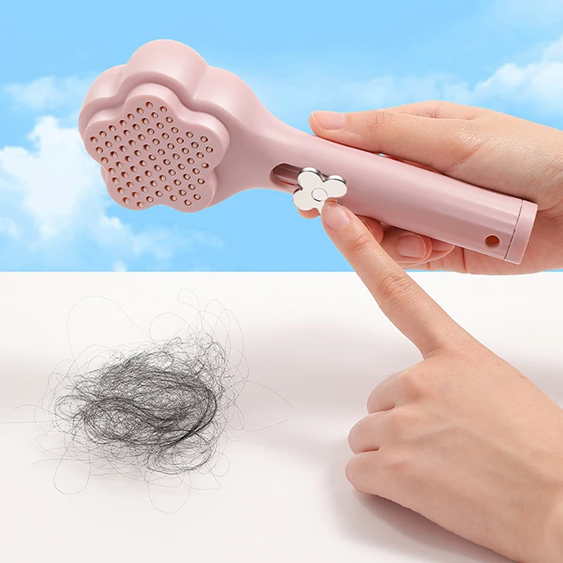 New Pentagram Shape Self Cleaning Hair Massage Airbag Comb Retractable Comb Scalp Cleaning Massage Anti Static Styling Tools