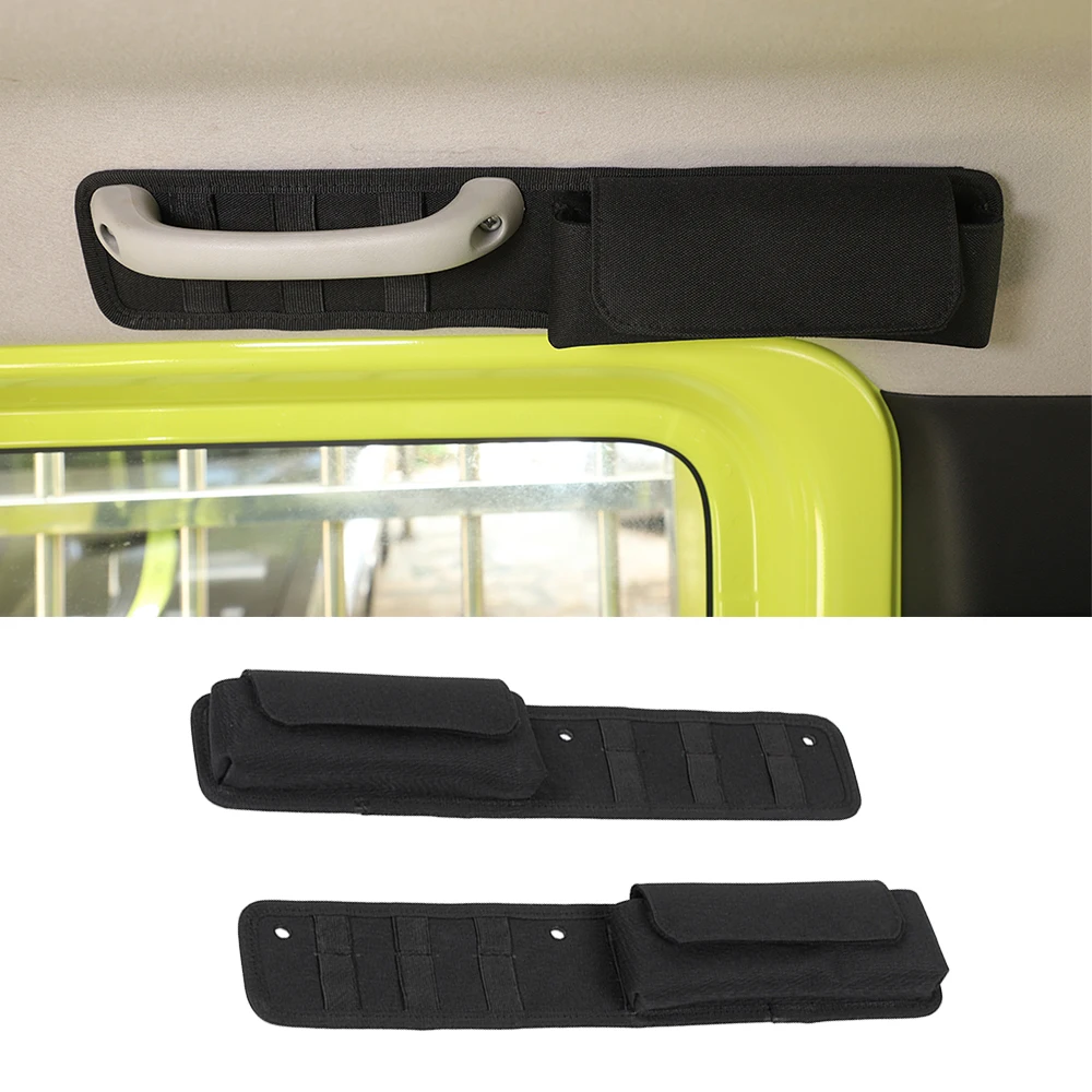 

Top Grab Handle Storage Bag Sunglasses Organizer for Suzuki Jimny JB64 JB74 2019-2024 Stowing Tidying Car Interior Accessories