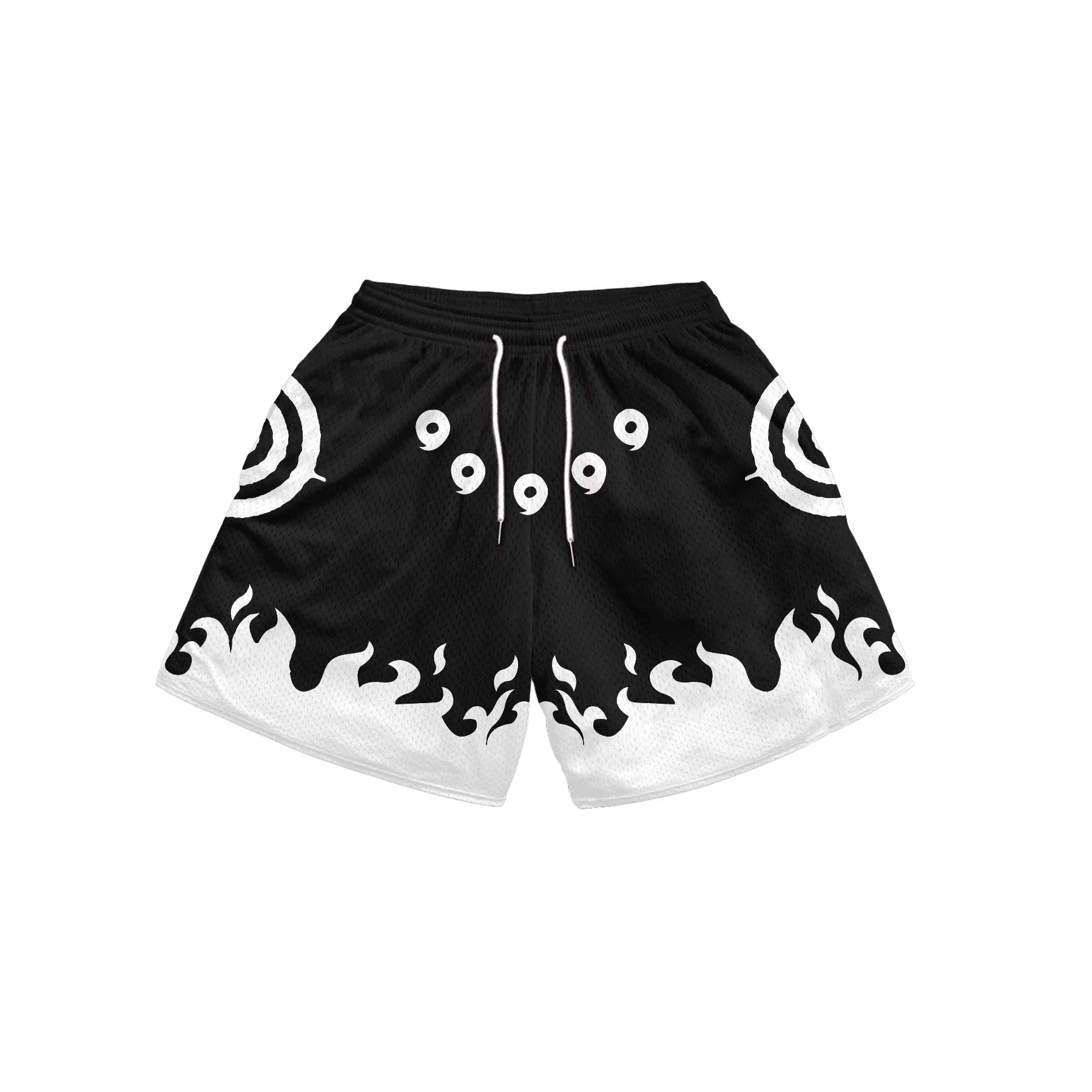 2026 Anime Shorts für Herren und Damen Manga Cartoon Sport Gym Shorts Fitness 3D-Druck Schnelltrocknende Mesh Boardshorts Sommer Atmungsaktive Männer-Shorts – Detail 8