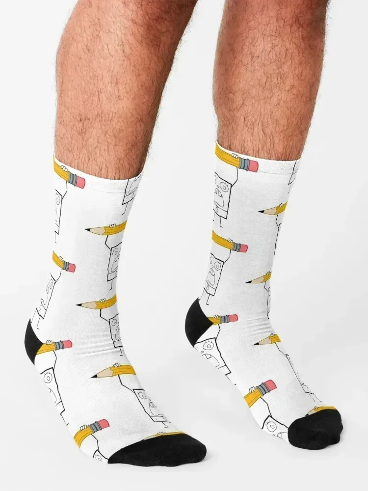 Doodlebob Socken Basketball Blumen Herrensocken Luxus Damen