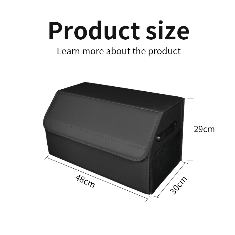 

For Peugeot 206 207 307 208 3008 308 2008 Storage Box Multipurpose Car Trunk Storage Organizer Stowing Tidying Auto Accessories