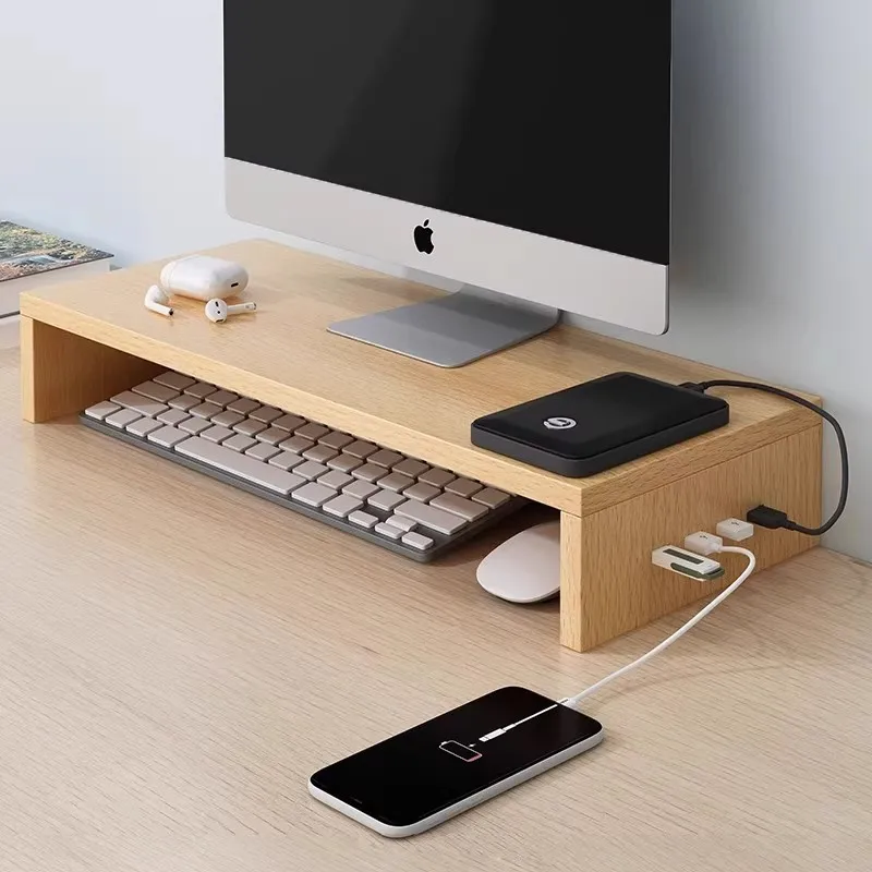 Desktop computer heightening monitor heightening screen base support cooling office desktop keyboard holder