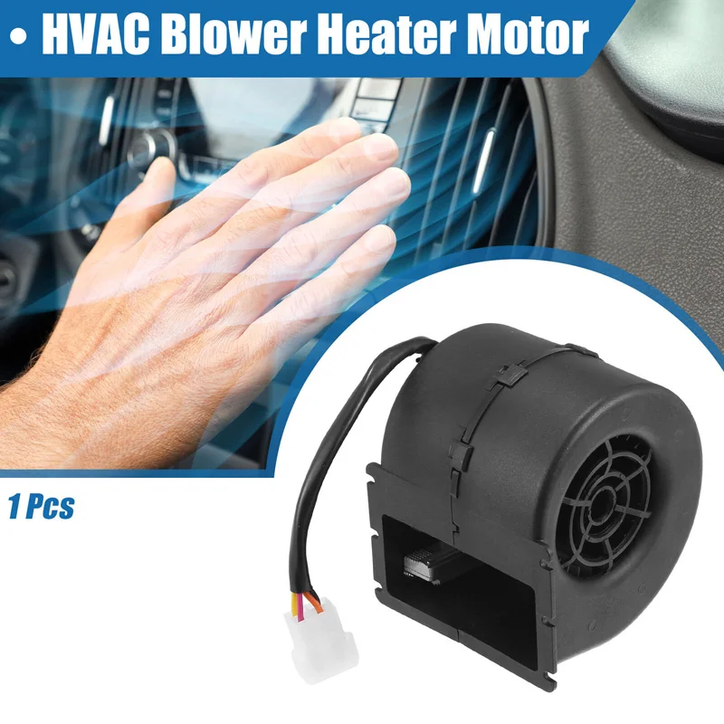 

Car HVAC Heater Blower Motor Assembly with Fan Cage Front Side Plastic Metal