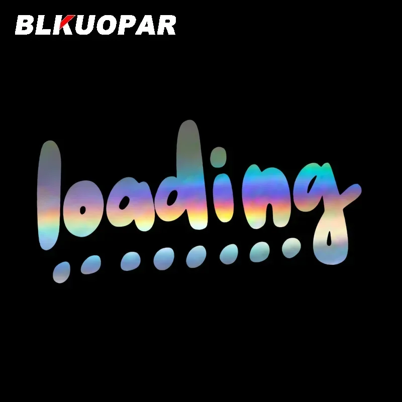 BLKUOPAR Loading Pattern Car Stickers Laser Occlusion Scratch Creative Decal Personality Trunk Motorcycle Car Door Protector
