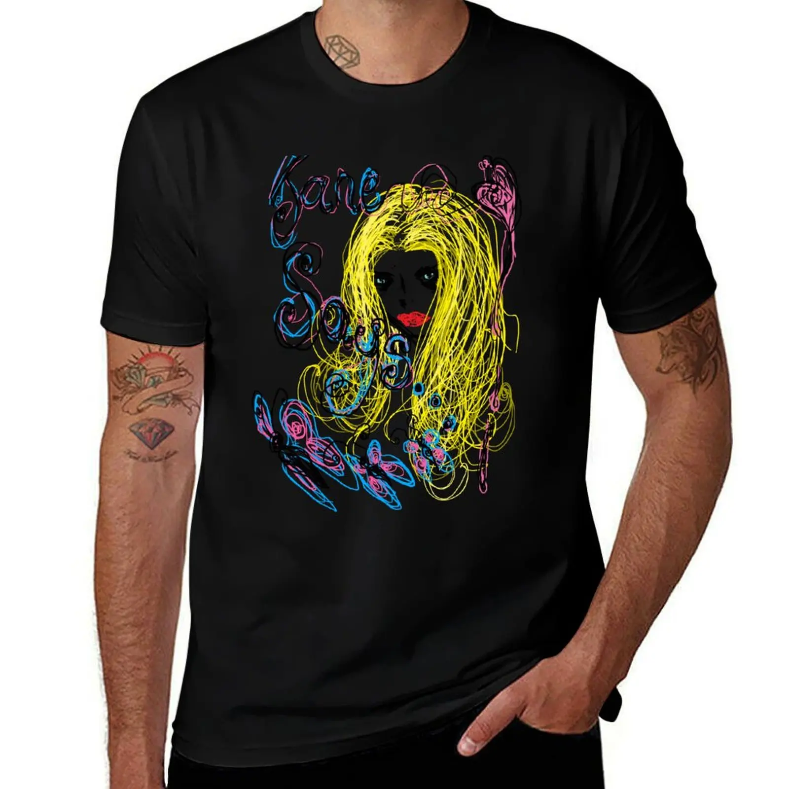 

Jane Says... T-Shirt anime figures graphic tee shirt street wear men tshirt