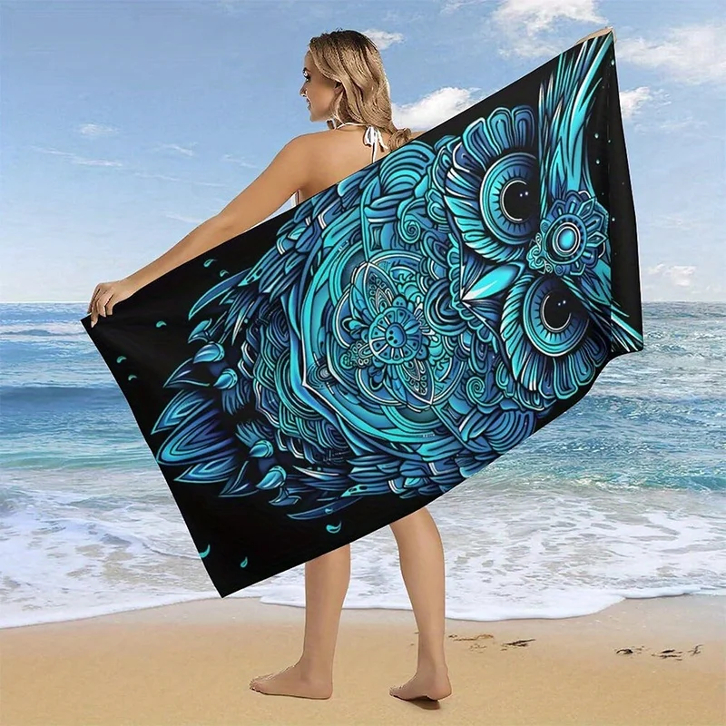 Beach Towels Large Designer Beach Towels Large Personalised Beach Blanket Sun Protection Windproof Travel Camping Pool Towel
