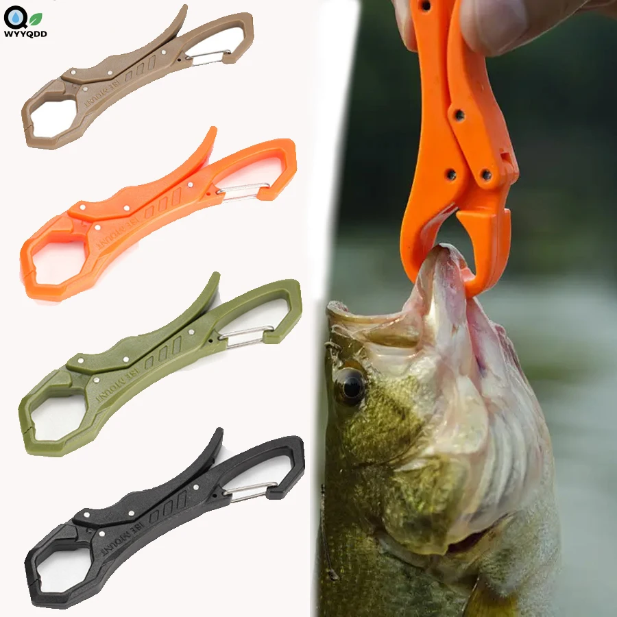 

Multifunctional Mini Fish Mouth Clip,Outdoor Mini Fish Mouth Buckle Multi-function Key Chain Portable Portable Storage Clip Set