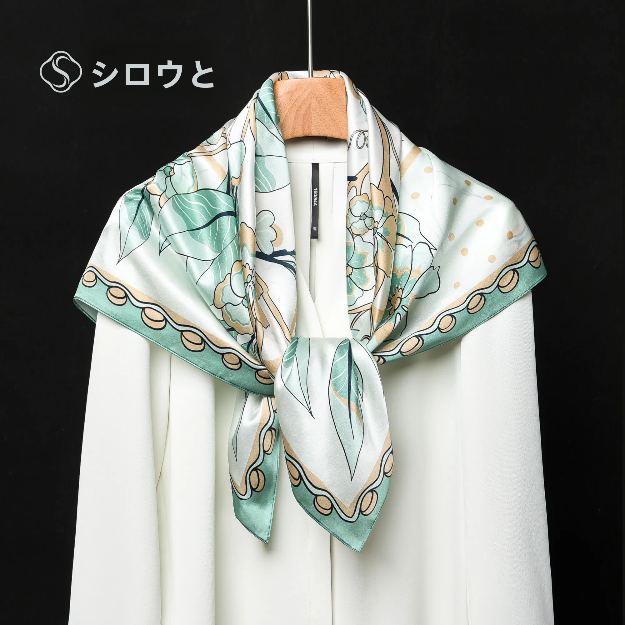 elegant-silk-scarf-shawl-for-women-floral-print-versatile-high-end-gift-for-elderly-british-style-summer-2025-fashion-accessory