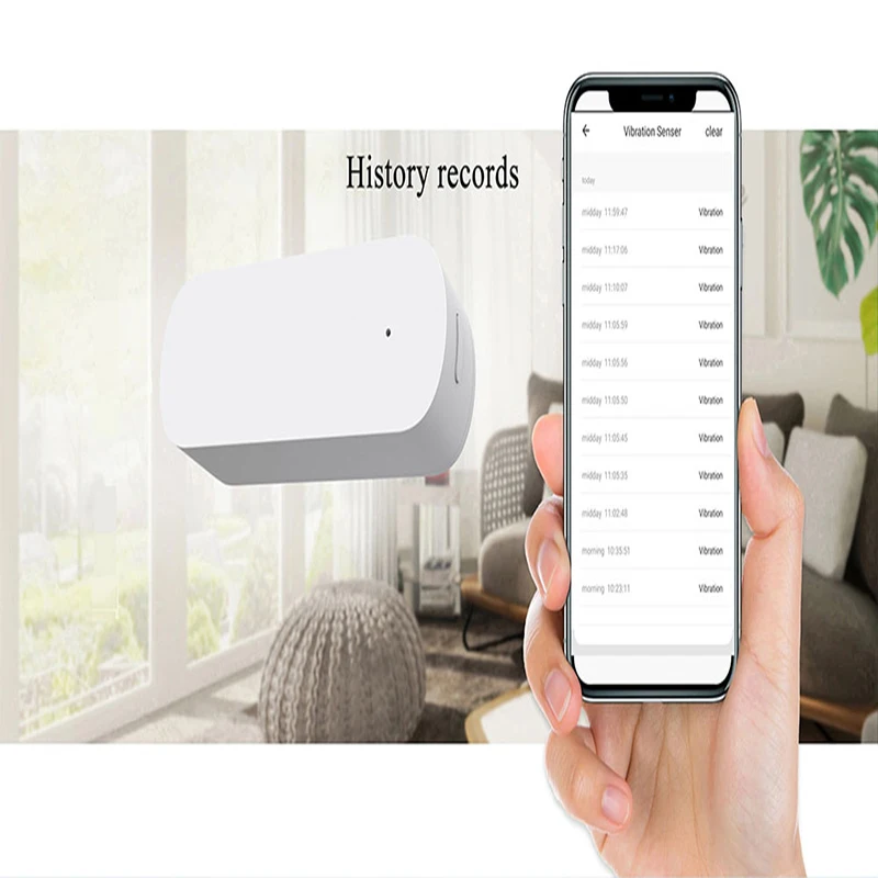 Tuya Smart Zigbee Door Sensor Door Open Closed Detector Home Alarm Security Protection Smart Life Control Via Alexa Google Home