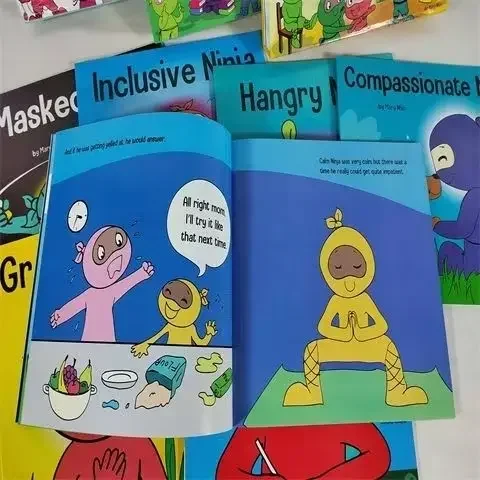 نينجا لايف هاكس إنجليزي نينجا لايف هاك المزاج والعواطف مواسم 1-4 كتب كاملة