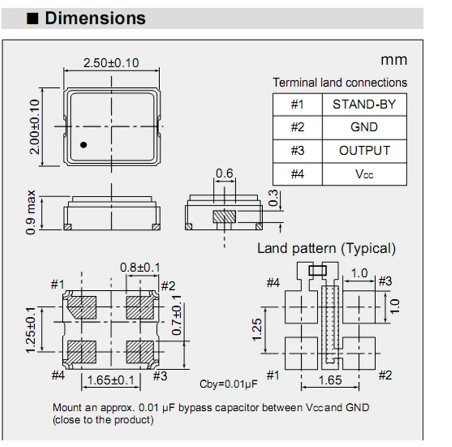 (5pcs) AS318-B 45.1584M 45.1584MHZ SMD 2520 Active Crystal Oscillator 2.5*2.0MM 4PIN Low Phase Noise And Low Jitter