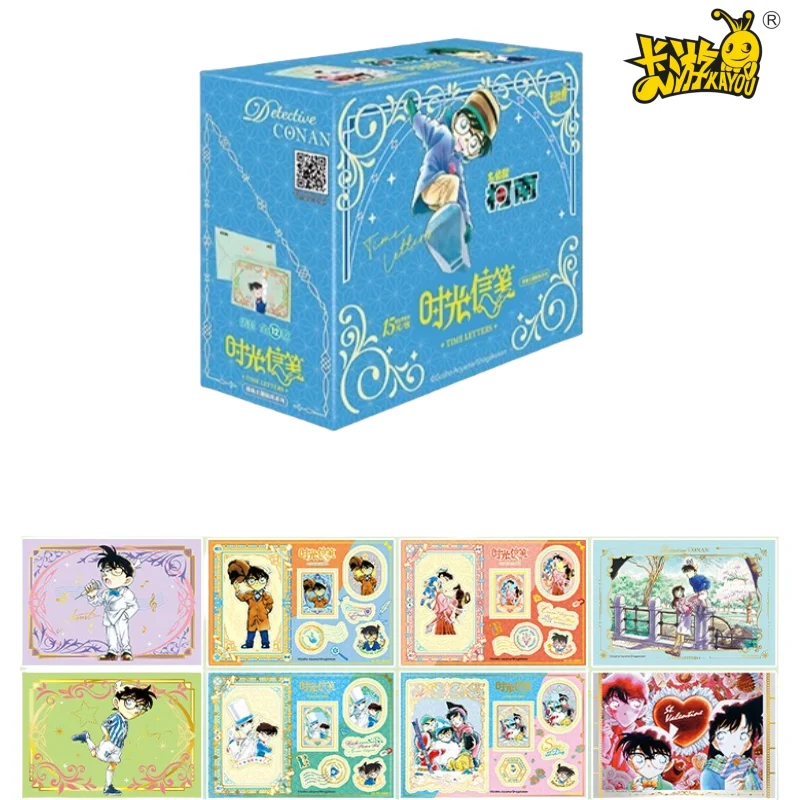 

KAYOU Official Genuine Name Detective Conan Manga Theme Stickers Series Time Letter Children's Collection Post
