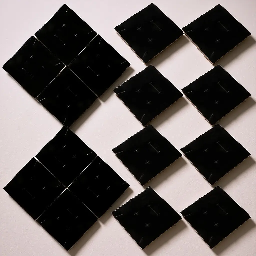 

20 шт. защитных губчатых вкладышей для ювелирных шкатулок, подушечек-вкладышей для органайзеров для колец, для хранения и демонстрации ювелирных изделий, вставок для коробок для колец