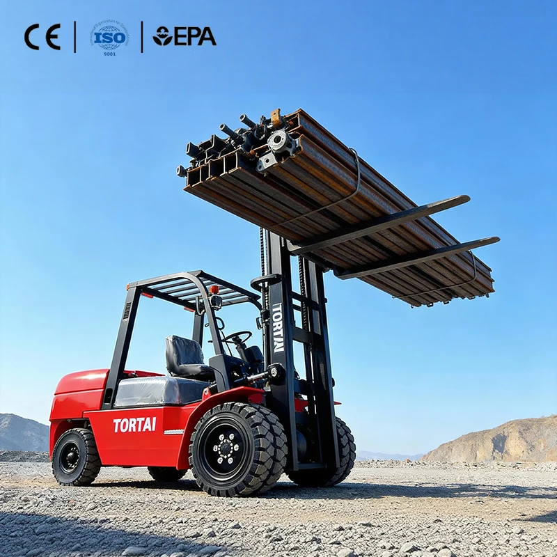 Customable Parts Brand New 4 Ton Counterbalance Forklift Diesel Hydraulic Forklift for Materials Handing Equipment Wholesale