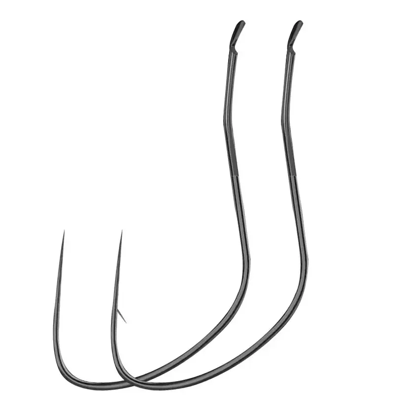 Wolf Tooth Angelhaken – Spezielle gebogene Haken für Wettbewerbe, entwickelt für Slip-Lip-Welsangeln, geeignet für Karpfen und Grasfische – Detail 6