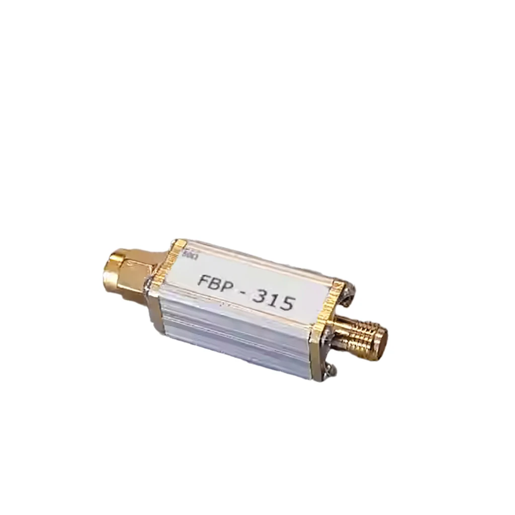 315MHz (300 to 346) MHz Bandpass Filter Ultra Small Size Low Insertion Loss with SMA Connector 37 dBm for VTX Receiver