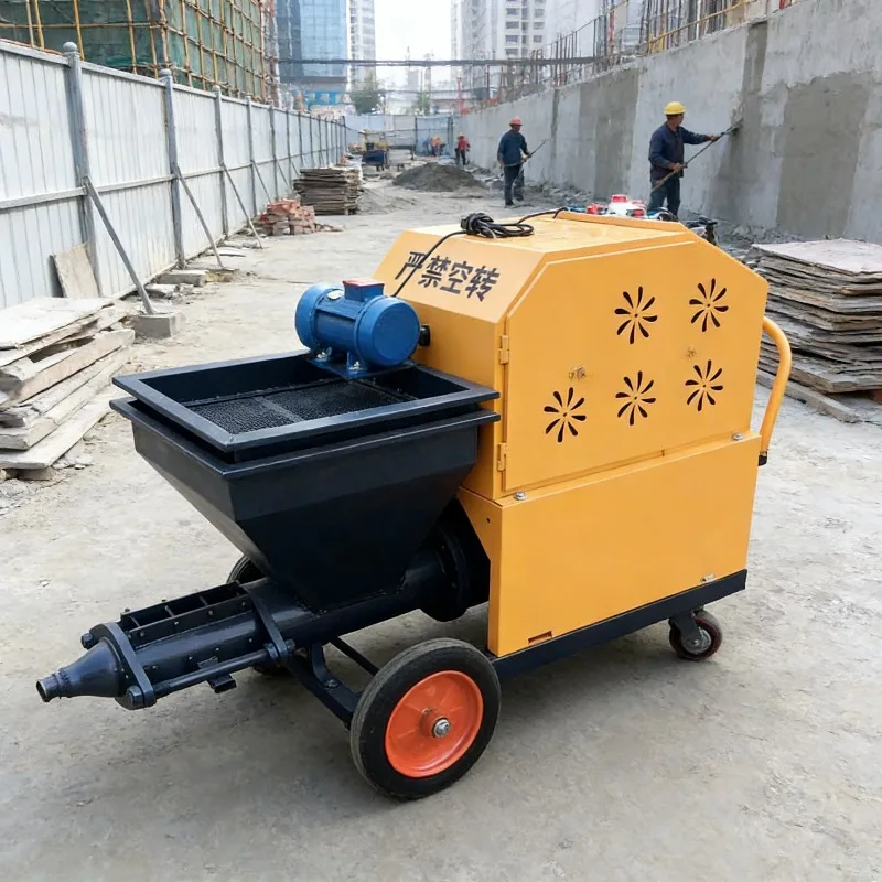 

Space Efficient Industrial Grade Mortar Sprayer for Large Area Ceiling Wall Construction Customized