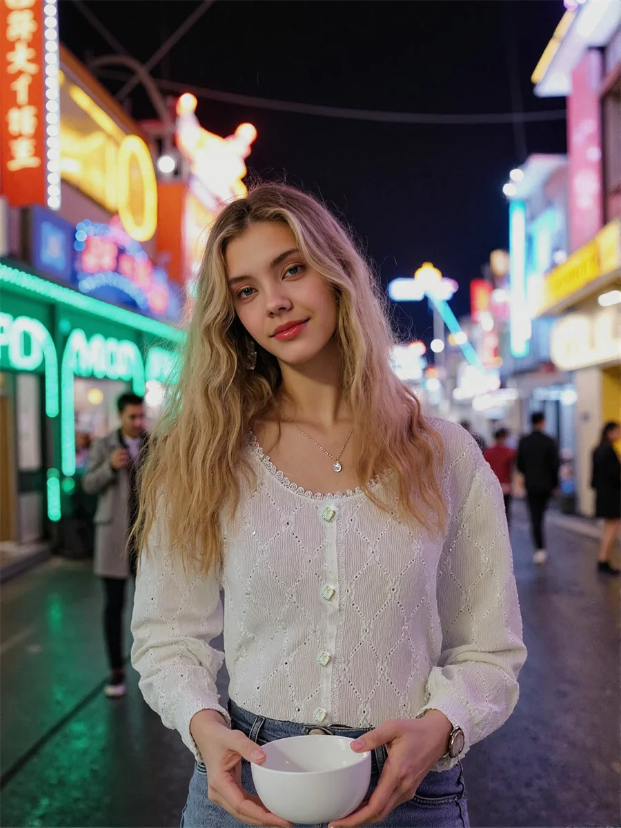 Camisas de encaje con cuello redondo, blusas no extragrandes, ropa elegante para mujer, tendencia 2025, regalos de invierno, ropa de trabajo femenina ceñida para estudiantes OL