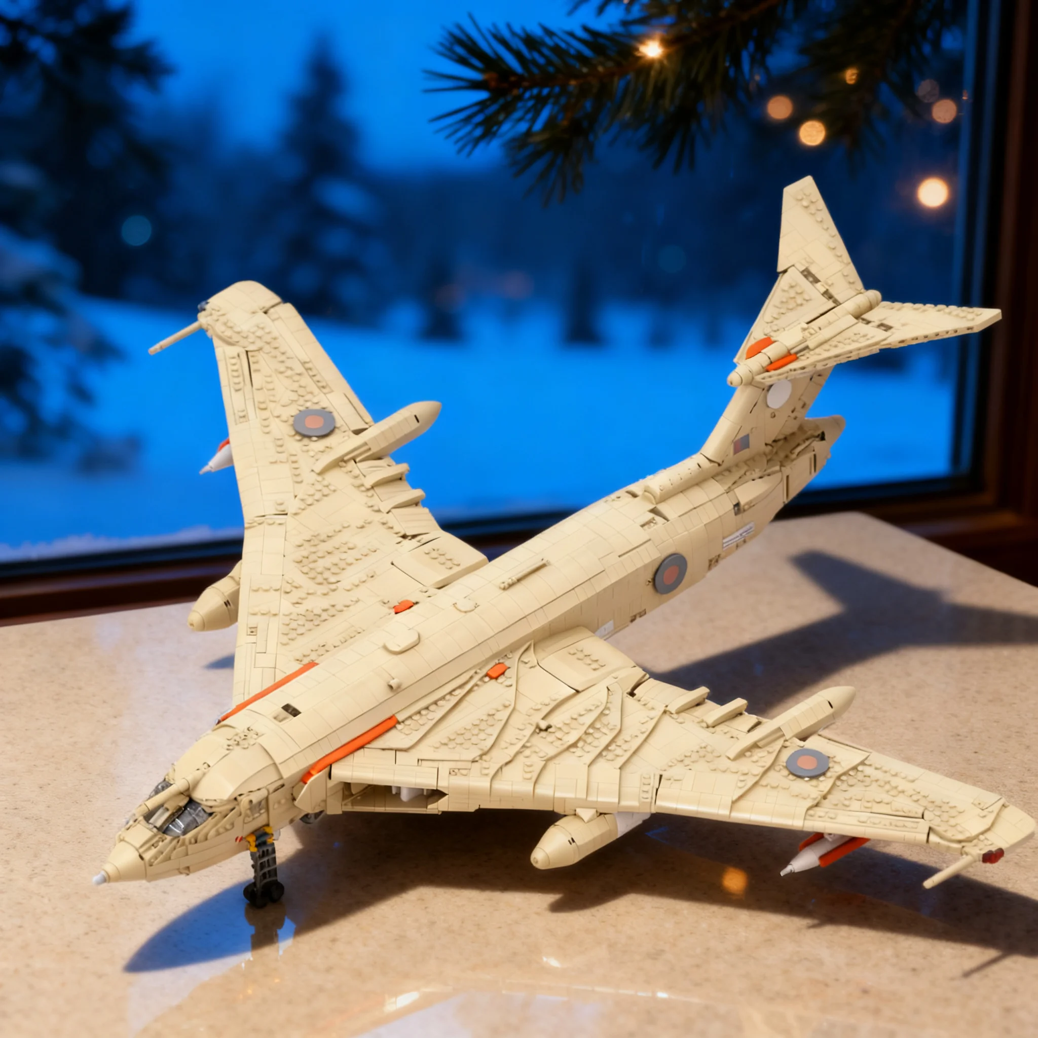 5992pcs MOC Icons Handley Page Victor Model Building Blocks Construction Toy Christmas Gifts Creative DIY Idea Presentation Art