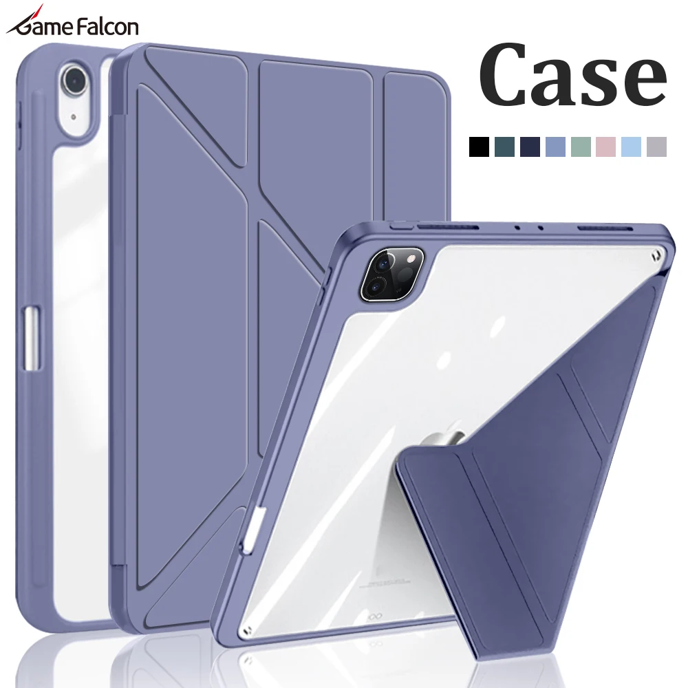 Ipad Air 11 13 M2 5 4 3 2 1 10 9 10th 9th Generation 2024 Funda For Ipad Pro 11 M4 12.9 미니 6 7 10.2 커버 액세서리