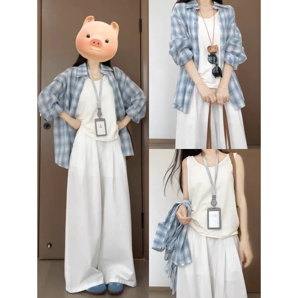 

ex Loose Long Sve Sun Protection irt Spring Summer Casual Striped Design Faionable Urban Sle Polyester Fiber