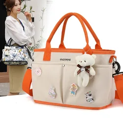 Baby Stroller Organizer Bags Mummy Large Capacity Travel Hanging Bag Bottle Holder Pram Diaper Bags Baby Stroller Accessories