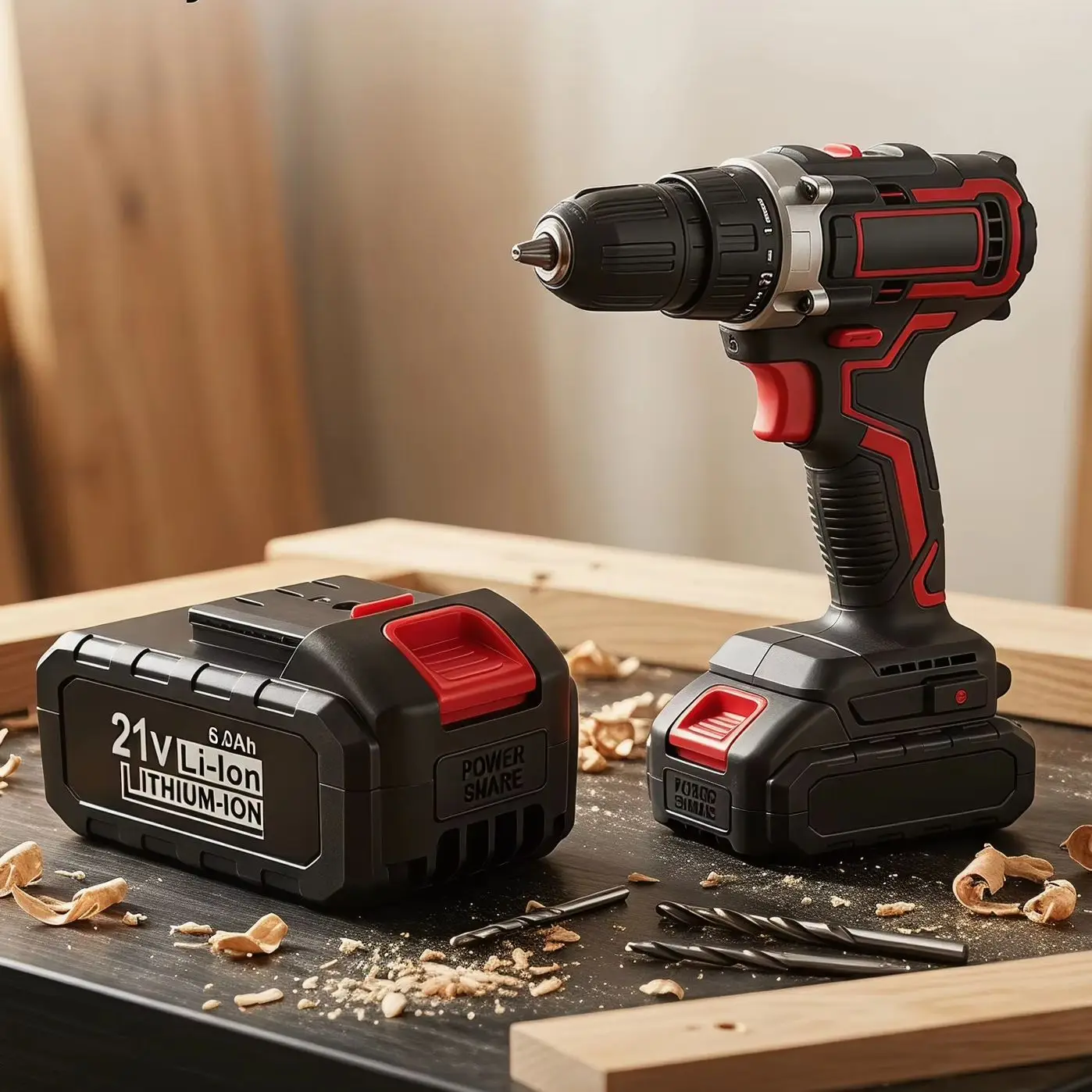

For Quanyou 21V Lithium-Ion Electric Tool Battery New Arrival 3000/6000/9000mAh Compatible with Cutting Machines Drills Saws