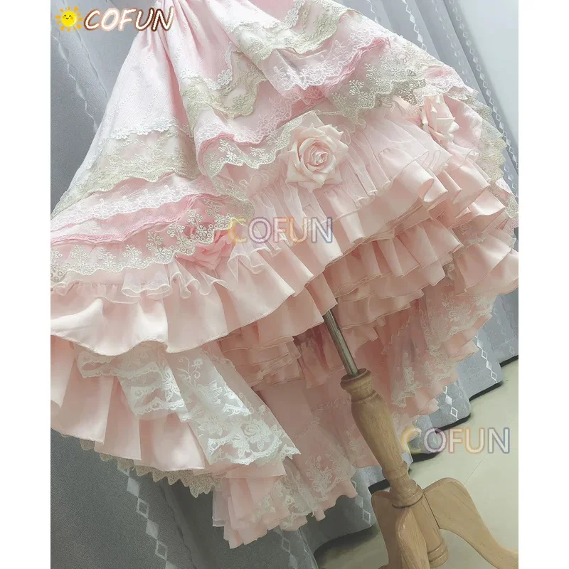 CyCOFUN [حسب الطلب] من صنعني أميرة Atanasia / Athy أزياء تنكرية رائعة لوليتا فستان ملابس النساء البالغات الوردي