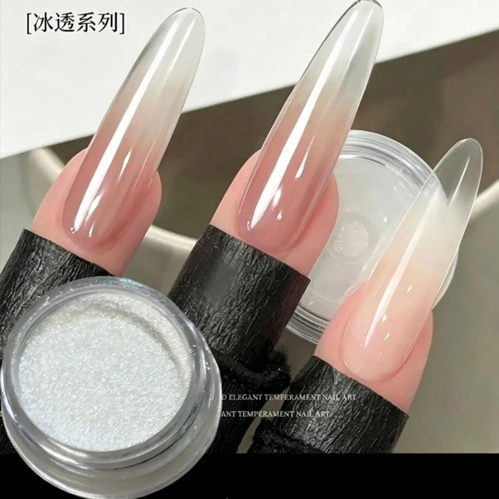 High Transparency Fill Light  Aurora Nail Powder Bright Plated Color Crystal Plating Moonlight Nail Pigment Shiny Manicure Dust1