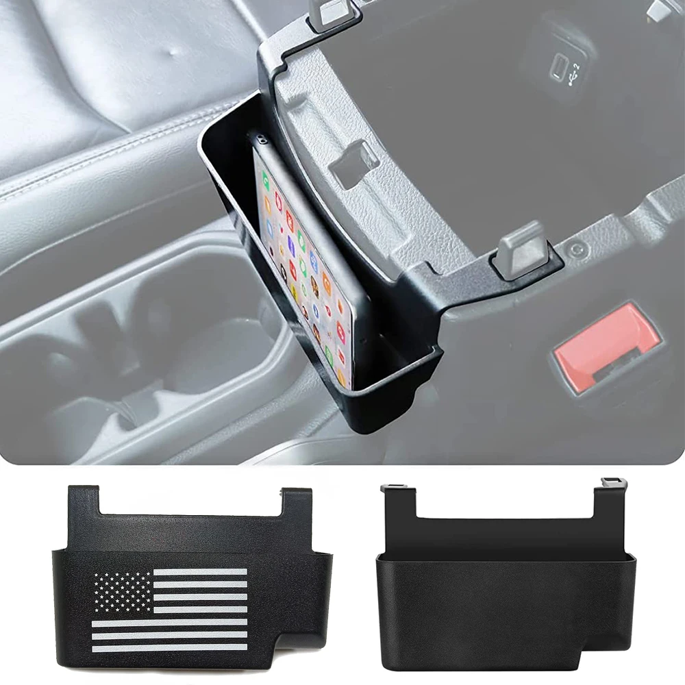 Center Console Hanging Storage Box Armrest ABS Organizer for Jeep Wrangler JL JLU & Gladiator JT 2018-2023 Interior Accessories