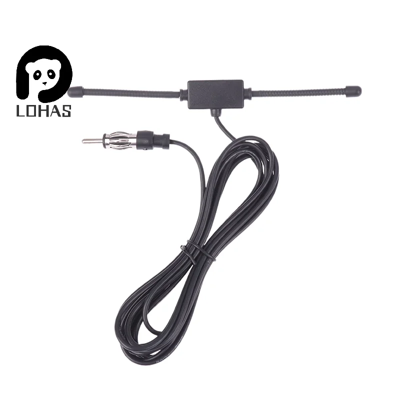 1PC Hidden Radio Active Truck Antenna 5V Stereo Universal Car Windshield AM FM 433mhz Radio Antenna Signal Amplifier Booster