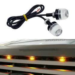 9W 12V SMD Universal Motorcycle LED 5630 Mini License Plate Light Turn Signal Turn Indicator Tail Rear Light Brake Fog Lamp Bulb