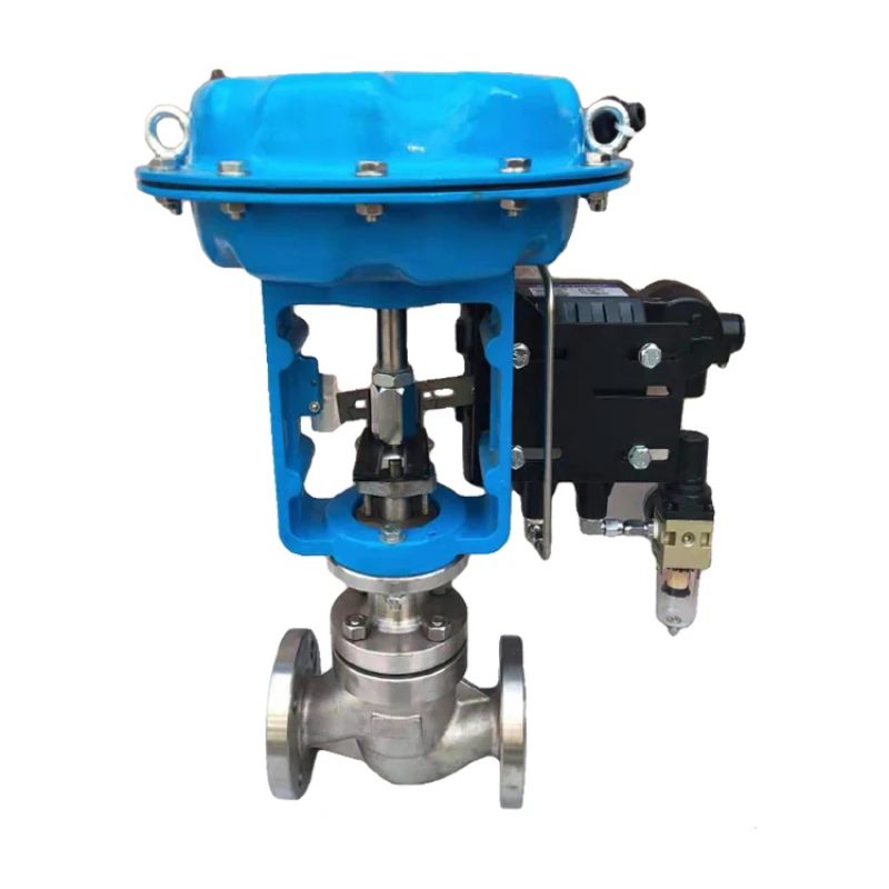 Hot sale DN32 Operated Single Pneumatic Diaphragm Air Steam Global Hydraulic Control Valves with Positioner