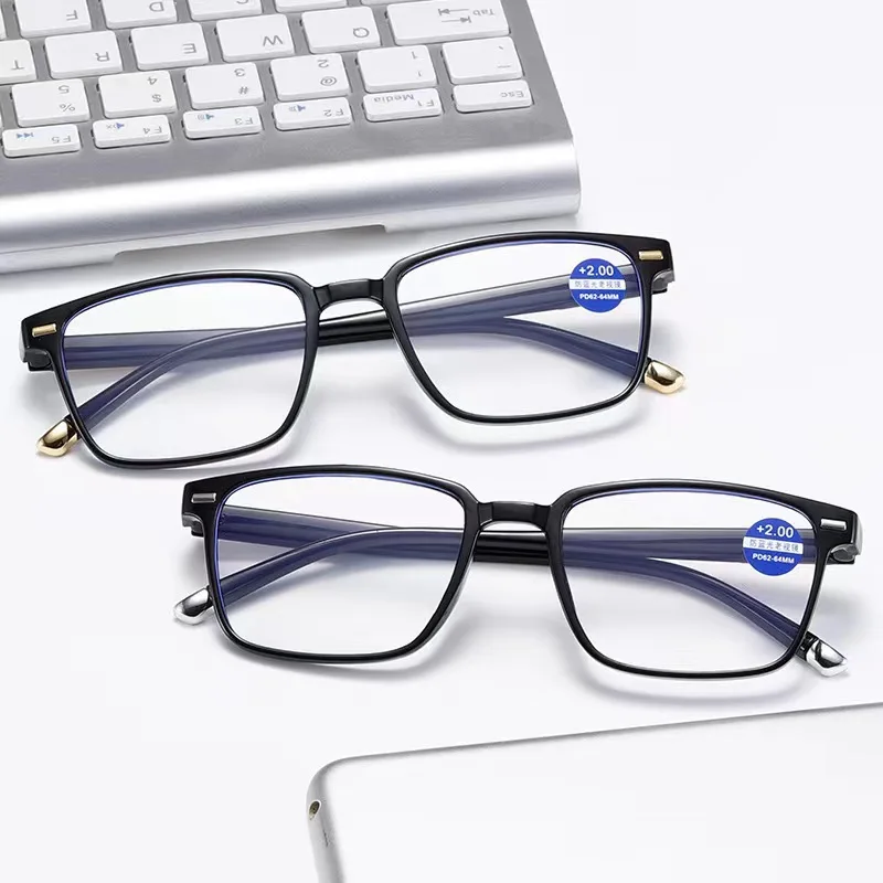 New Anti Blue Ray Reading Glasses Men Women Presbyopia Eyewear Middle-aged Elderly HD Reading Eyeglasses +1.0 to +4.0