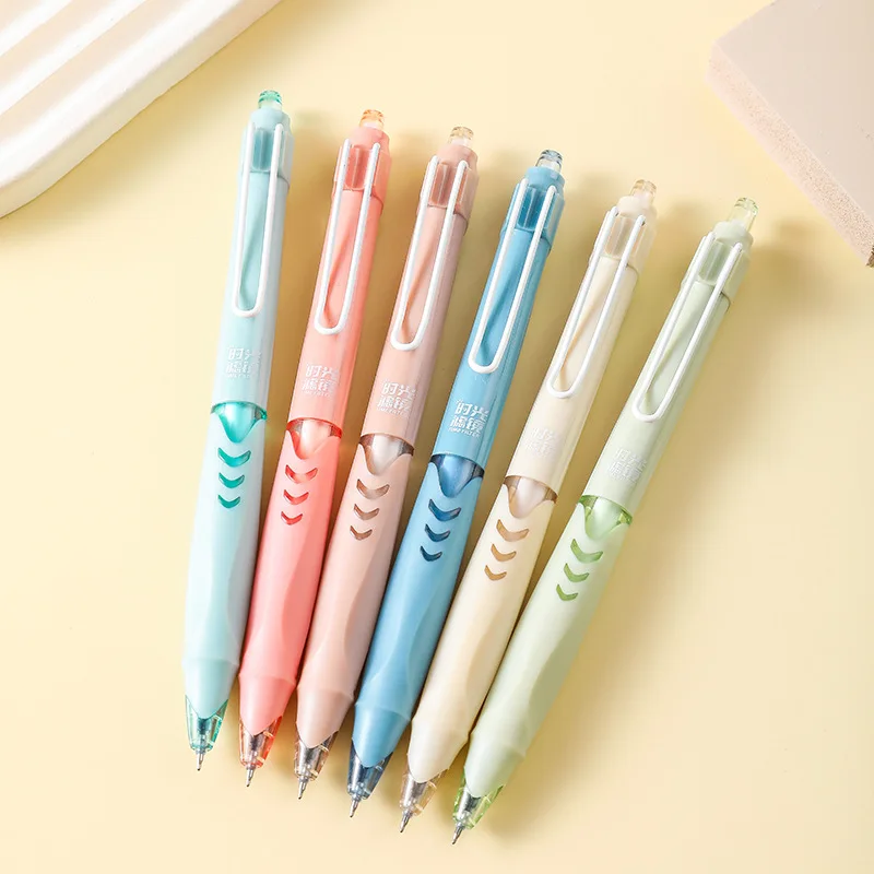 ST Double Bead Press Gel Pen Positive Posture Soft Grip Glue Decompression Gel Pen SG705 office school supplies school supplies