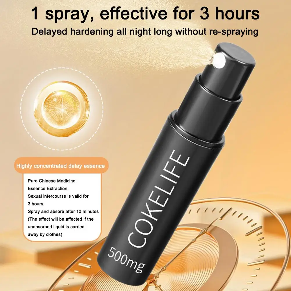 رجل يدوم طويلاً 60 دقيقة زيت تكبير القضيب الجنس تأخير رذاذ الجنس للذكور الاستخدام الخارجي مكافحة سرعة القذف رذاذ الجنس