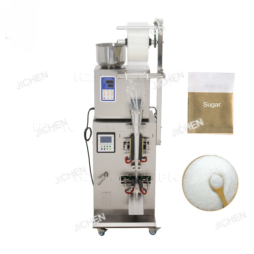 

Automatic Spice Peanut Mini Bag Small Bag Tea Bag Plastic Granular Hardware Multifunctional Weighing and Packaging Machine