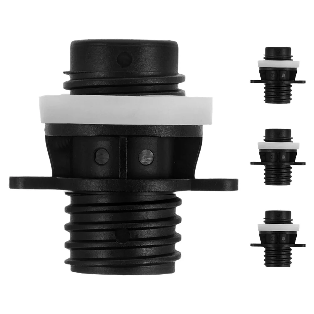 

4Pcs Air Valve Adapter Sup Pump Valve Adapter Leakproof Seal Pump Nozzle for Inflatable Kayak Paddle Board Inflatable Adaptor