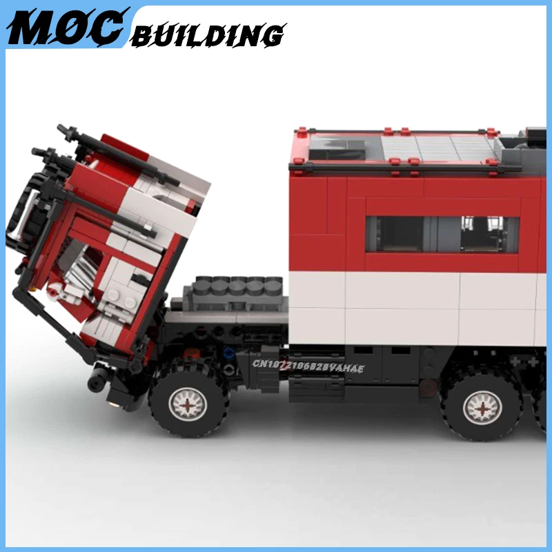 

City Classic Famous Vehicle Camper Car Model MOC Building Blocks Truck Tourist Van DIY Assemble Bricks Creative Toys Xmas Gifts