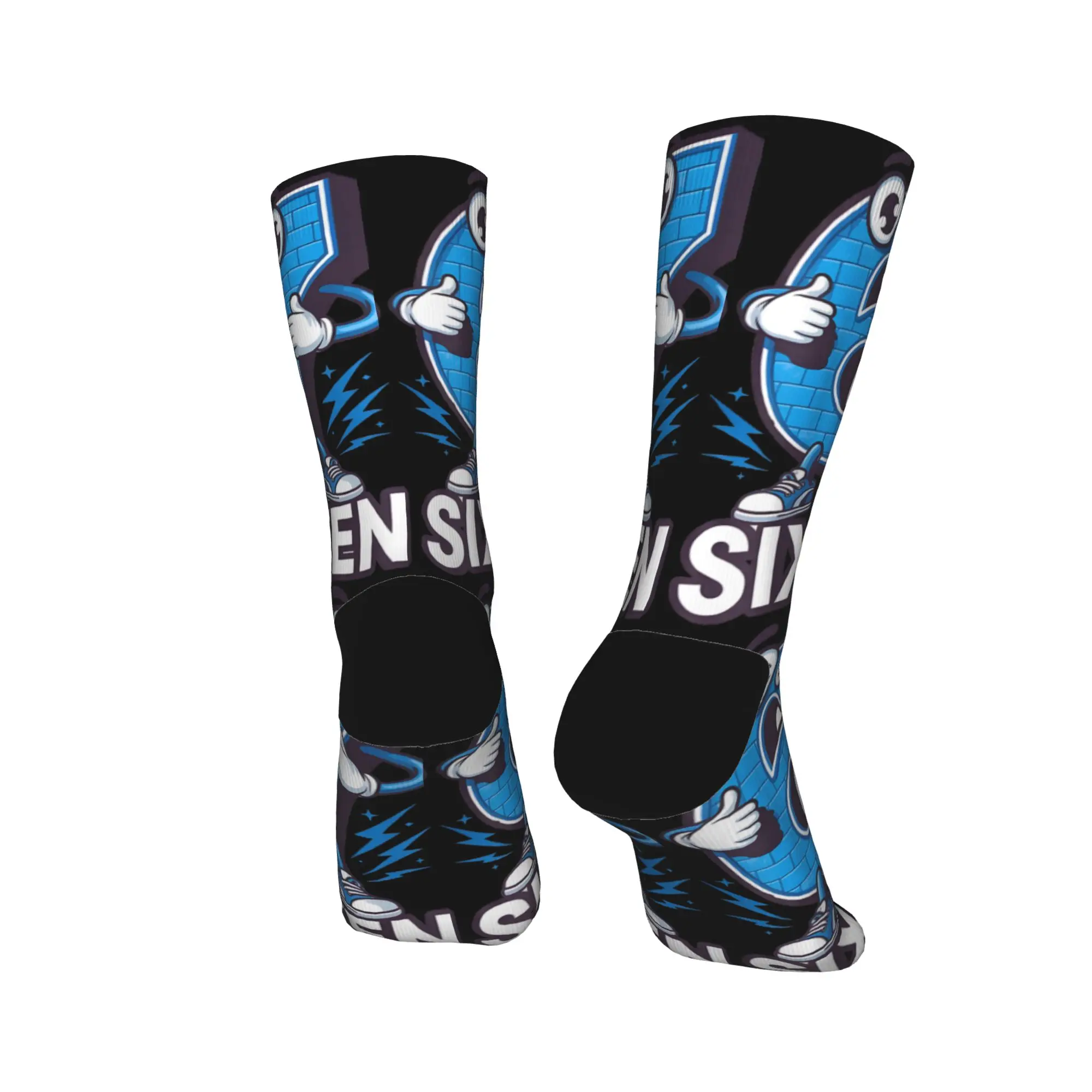 Women Men Socks 67 Brainrot Italian Meme Funny Six Seven 6-7 Stockings Autumn Retro Warm Soft Socks Climbing Non Skid Socks