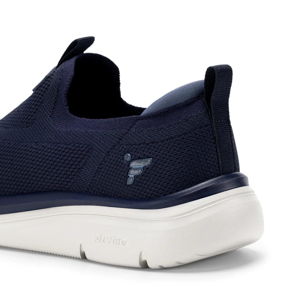 Fitington Herren-Wanderschuhe mit breiter Zehenbox, Slip-On-Freizeitschuhe, bequem, atmungsaktiv, dicke Sohle, Sneaker, Fußgewölbeunterstützung, für breite Füße – Detail 18