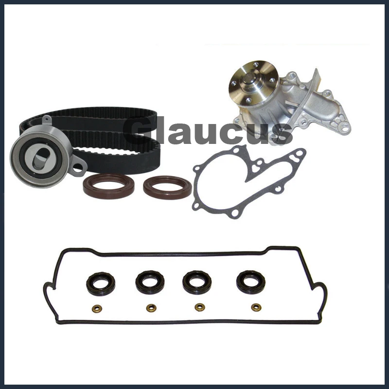 

4AFE Timing Belt Kit Water Pump Valve Cove for Toyota Corolla Avensis Sprinter Carib Celica Carina FF Corona spacio 16V 1.6L