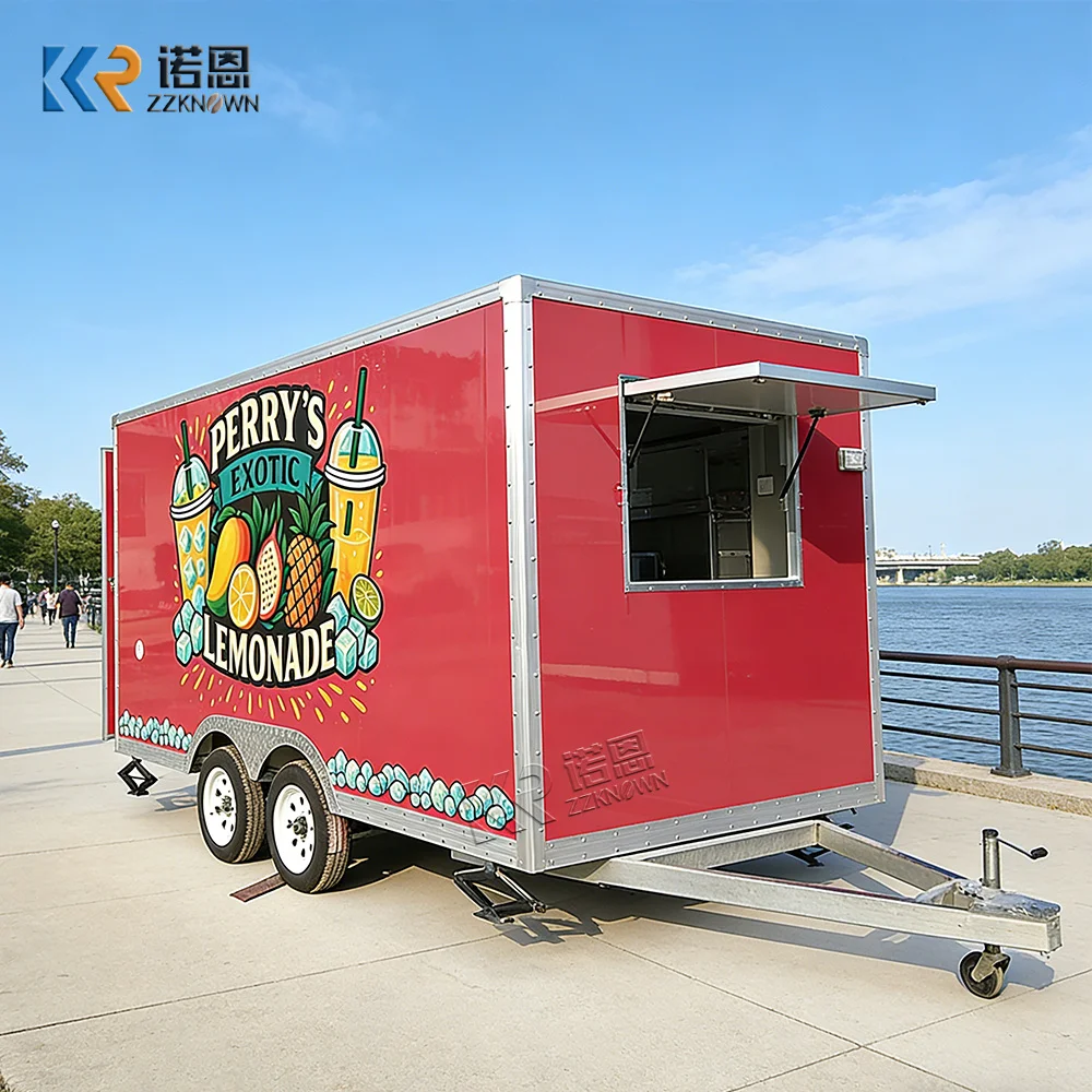 

Commercial Mobile Kitchen Beer Food Trailer Usa Coffee Beverage Food Truck Trailer For Sale