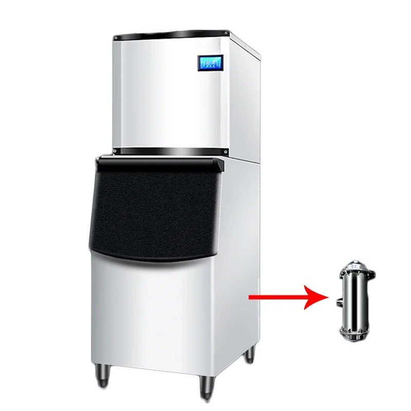 500kg/24H Commercial Ice Making Machine Automatic ice maker Ice Machine 140kg storage for bar coffee shop milk tea room