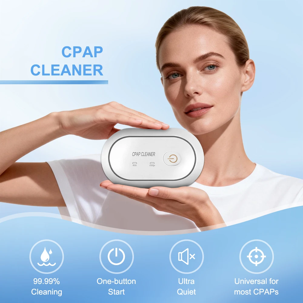 Portable Ozone Machine Generation for CPAP Clean, Ozone Generator Machine With Timer for CPAP BPAP Mask and Tubing Clean
