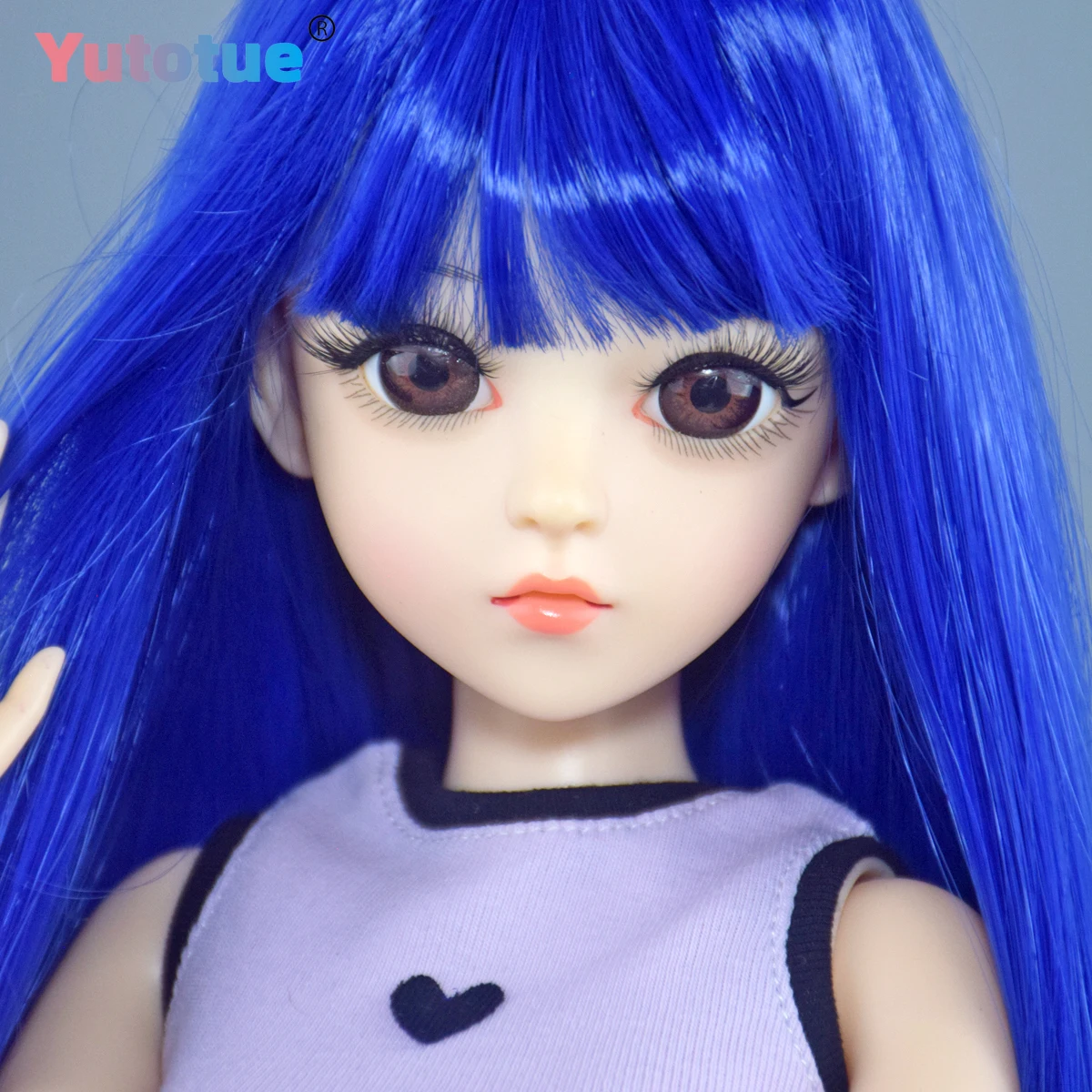 YUTOTUE 1/3 BJD Doll Toy 24 inch Height Girl Doll Toy Fashion Clothes Shoes Straight Hair Wigs Removable