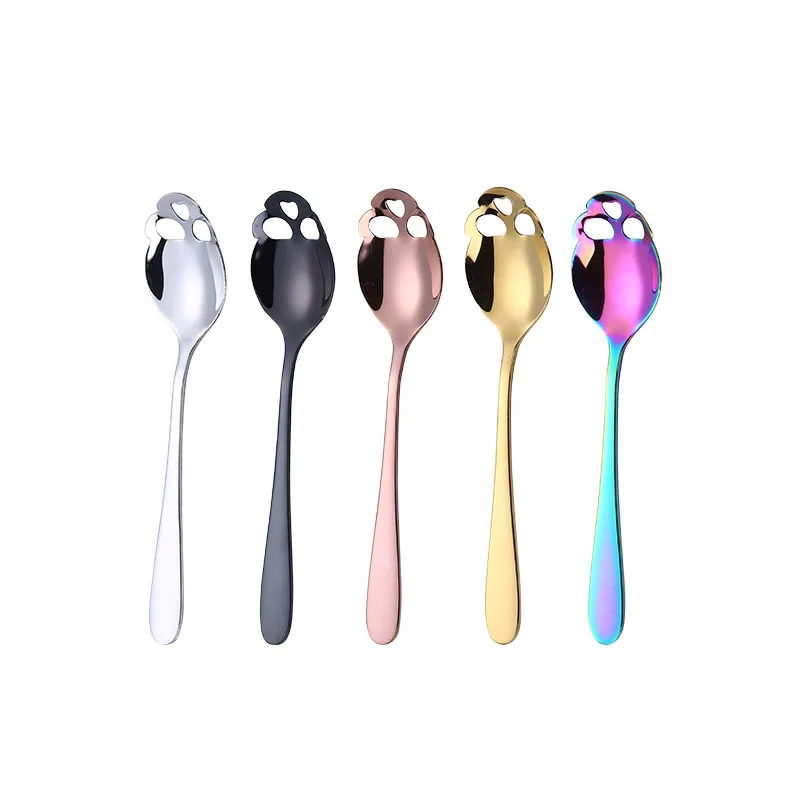 

Skull Coffee Spoon 304 Stainless Steel Dessert Tea Sugar Scoop Stirring For Home Kitchen Bar Coffee Shop Party Accessories Gift