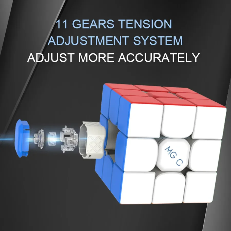 YJ MGC EVO V2 3x3 Core Magnets / Standard Version Professional Magnetic Magic Speed Cube Toy  Educationa Toys
