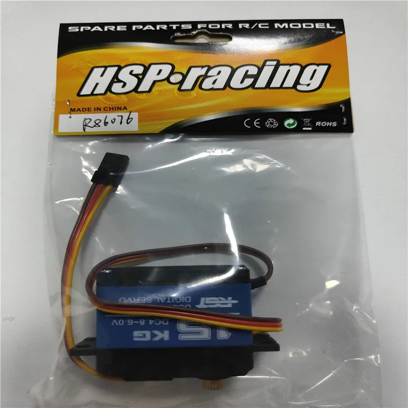 RGT RC Spare Parts R86076 Servo 15KG waterproof  For 1/10 4wd Scale Crawler Ex86110 and EX86120 Pioneer Car Toy Boy