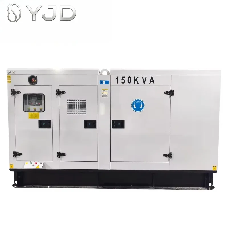 Immediate Delivery 120KW 150KVA Commins Generator 6BTAA Series 200kva 250kva 300kva Soundproof Genset 100% Copper in Guangzhou